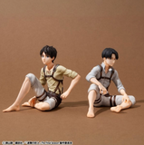 MEGAHOUSE G.E.M. Series Attack on Titan Palm size Ellen + Squad Captain Levi set