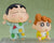 Crayon Shin-chan Nendoroid Shinnosuke Nohara Pajama Ver. & Himawari