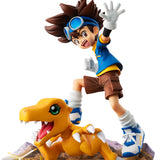 GEM SERIES DIGIMON ADVENTURE YAGAMI TAIICHI & AGUMON Ver. 20th anniversary Figurine