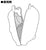 Nendoroid More Kigurumi Face Parts Case - White Kitsune