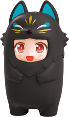 Nendoroid More Kigurumi Face Parts Case - Black Kitsune