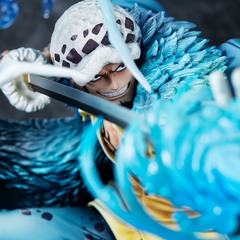 Megahouse PORTRAIT.OF.PIRATES ONE PIECE WA-MAXIMUM THE SURGEON OF DEATH TRAFALGAR LAW 【AWAKEN】 FIGURINE