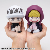 Megahouse LOOKUP ONE PIECE Lookup Corazon and Trafalgar Law Childhood Ver. Set [With Gift]