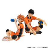 MEGAHOUSE G.E.M. Series Haikyu!! Palm Size Tobio Kageyama + Shoyo Hinata Second Uniform ver. Pair Sale