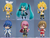 [Exclusive] Nendoroid Piapro Characters Special Box : Miku, Rin, Len, Kaito, Luka, Meiko