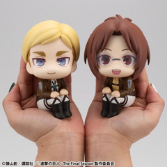 MEGAHOUSE Attack on Titan Lookup Hange Zoe & Erwin Smith set【with gift】