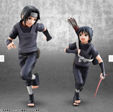 MEGAHOUSE G.E.M. Series NARUTO Shippuden Itachi Uchiha & Sasuke Complete Figure