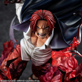 MEGAHOUSE PORTRAIT.OF.PIRATES ONE PIECE “SA-MAXIMUM” LEADER OF RED HAIR PIRATES RED-HAIRED SHANKS KAMUSARI
