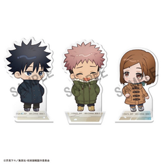 MEGAHOUSE ACRYLIC STAND BUDDYCOLLE ANIME JUJUTSU KAISEN 5TH ANNIVERSARY C MEGUMI FUSHIGURO・YUJI ITADORI・NOBARA KUGISAKI