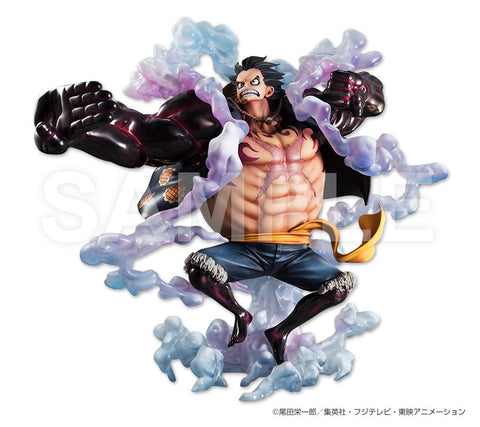 portrait of pirates luffy gear 4 Megahouse 'ONE PIECE' Portrait of Pirates P.O.P SA-MAXIMUM Monkey D lu