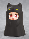 Nendoroid More Kigurumi Face Parts Case - Ghost Cat Black