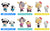 YURI!!! On ICE x Sanrio Characters Trading Figures