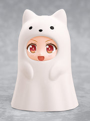 Nendoroid More Kigurumi Face Parts Case - Ghost Cat White