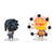 MegaHouse ChimiMega Buddy Series 'Naruto Shippuden' Naruto Uzumaki and Sasuke Uchiha Shinobi World War Set