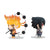 MegaHouse ChimiMega Buddy Series 'Naruto Shippuden' Naruto Uzumaki and Sasuke Uchiha Shinobi World War Set