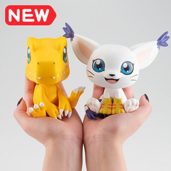 Lookup Digimon Adventure  Agumon ＆ Tailmon set 【with gift】