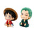 LOOKUP ONE PIECE LUFFY & ZORO SET 【WITH GIFT】